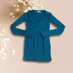 Aeropostale Teal Knit Sweater Dress